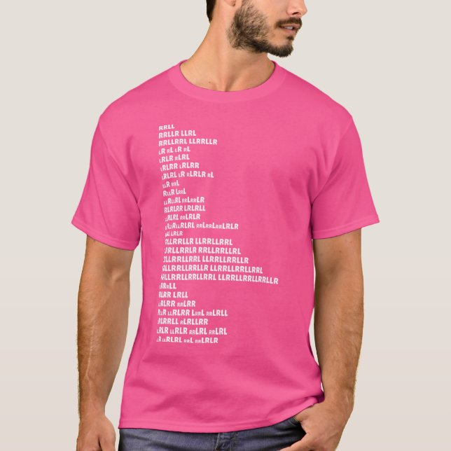 Drum Rudiments Drummer Rrll T-Shirt (Front)
