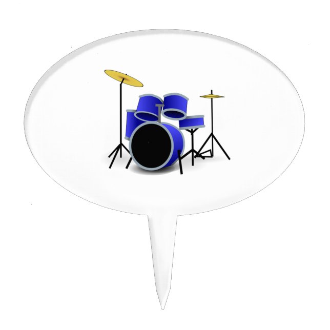 Drum Set Cake Toppers (Front)