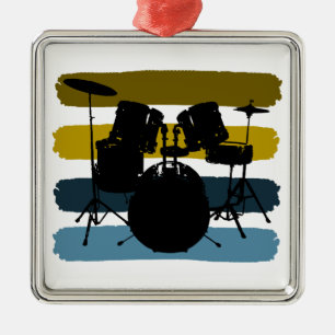 Drum set Christmas Ornament