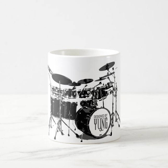Drum Set Coffee Mug (Center)