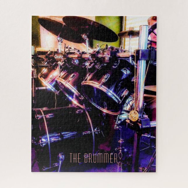 Drum Set Jigsaw Puzzle (Vertical)