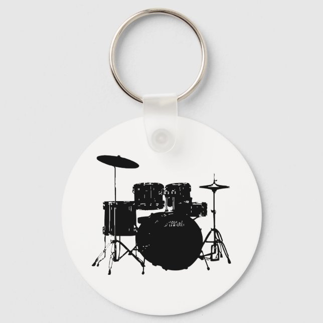 Drum Set Key Ring (Front)