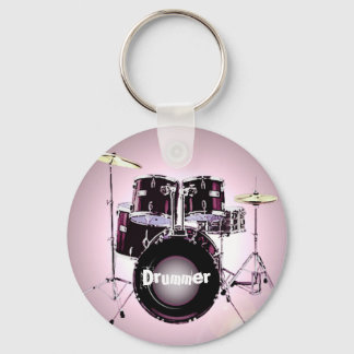 Drum Set Key Ring