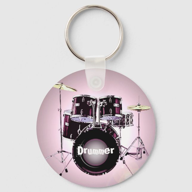 Drum Set Key Ring (Front)
