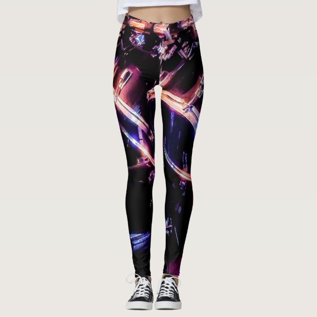 Drum Set Leggings (Front)