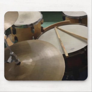 Drum Set Mouse Mat