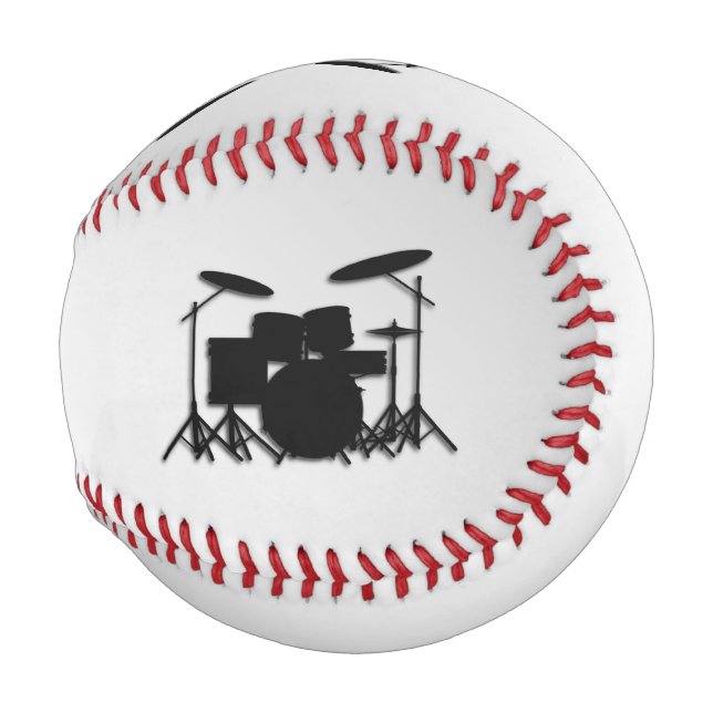 Drum Set Music Design Baseball (Front Right)