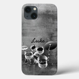 Drum Set / Personalised Gift for Drummers Case-Mate iPhone Case