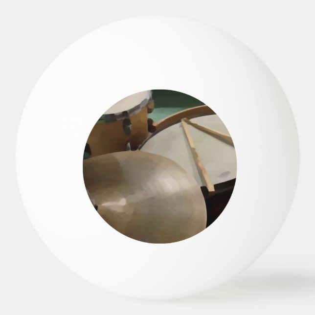 Drum Set Ping Pong Ball (Back)