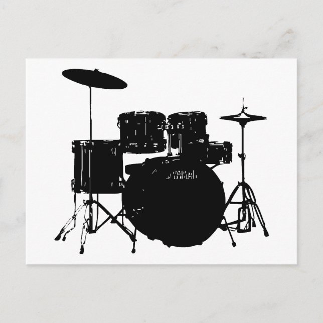 Drum Set Postcard (Front)