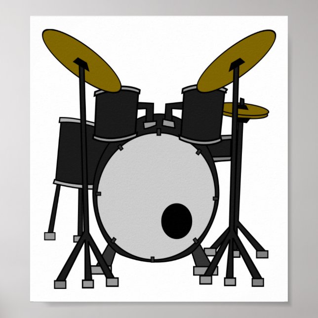 Drum Set Poster (Front)