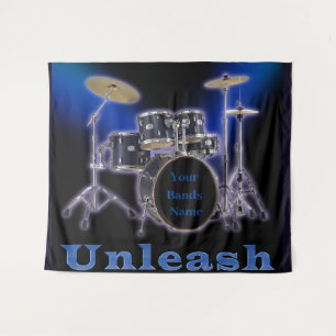 Drum set tapestry