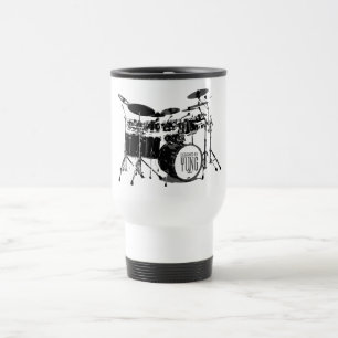 Drum Set Travel Mug