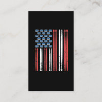 Drum Sticks American Flag Drumming Percussion