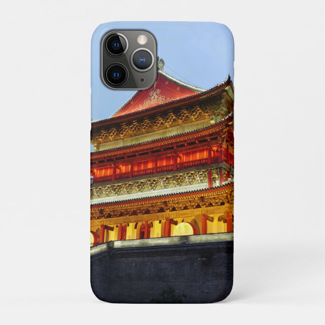 Drum Tower of Xi'An Case-Mate iPhone Case (Back)
