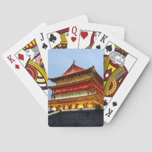 Drum Tower of Xi'An Playing Cards
