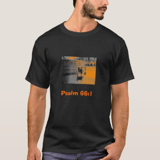 Drum Worship Psalm 66:1 T-Shirt