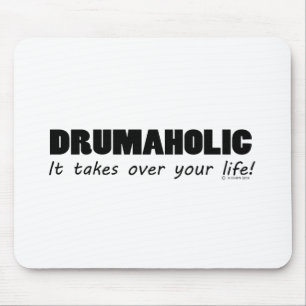 Drumaholic Life Mouse Mat