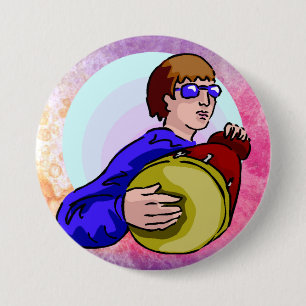 Drumer boy 7.5 cm round badge