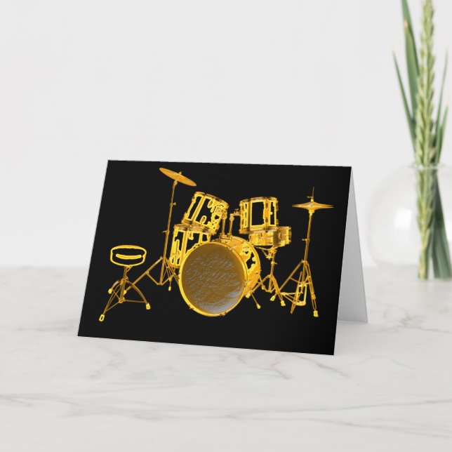 Drumkit - Yellow Card (Front)