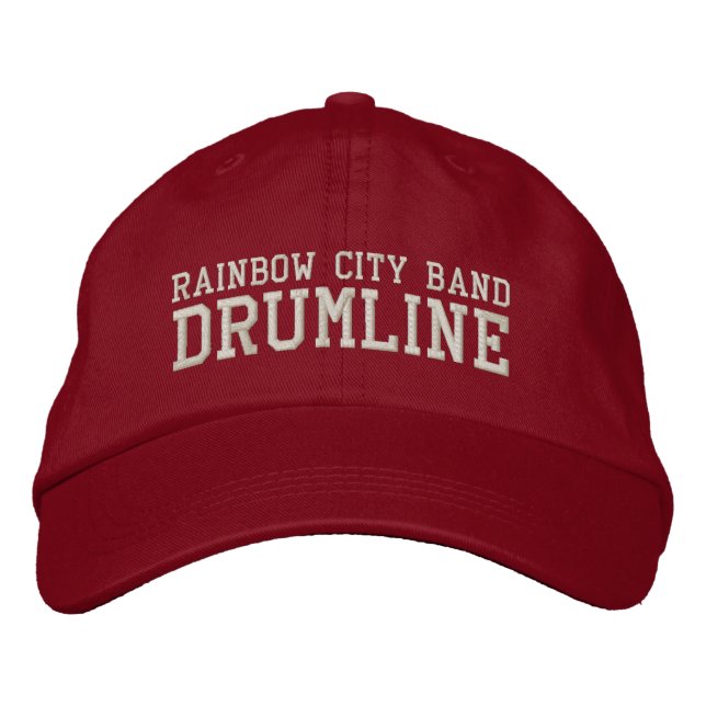 Drumline Embroidered Hat (Front)