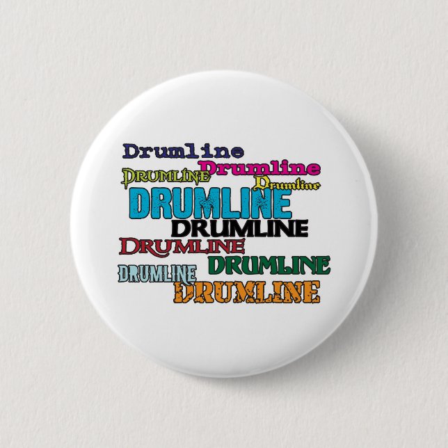 Drumline Multi 6 Cm Round Badge (Front)