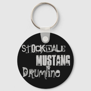 Drumline, Mustang, Stockdale Keychain