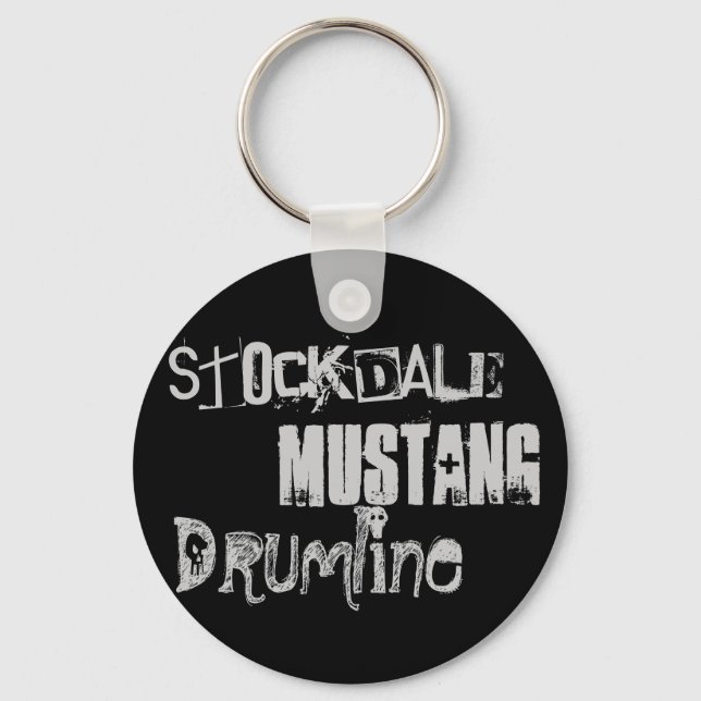 Drumline, Mustang, Stockdale Keychain (Front)