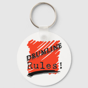 Drumline rules key ring