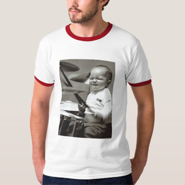 drummer baby2 T-Shirt (Front)