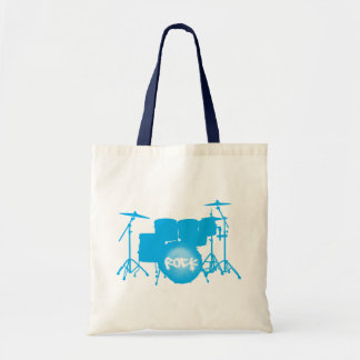 drummer - babyblue tote bag