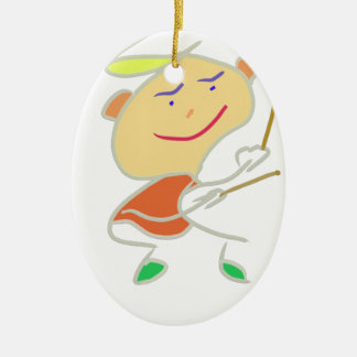 Drummer Boy Ceramic Tree Decoration
