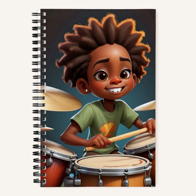 Drummer Boy Notebook (Front)