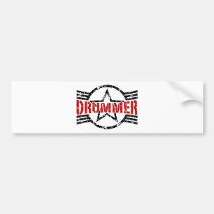 Drummer Bumper Sticker