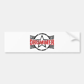 Drummer Bumper Sticker