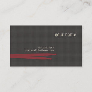 Drummer Business Card