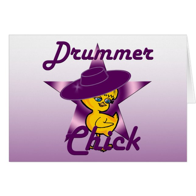 Drummer Chick #9 (Front Horizontal)