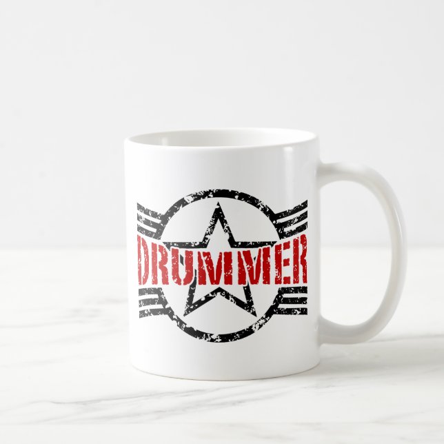 Drummer Coffee Mug (Right)