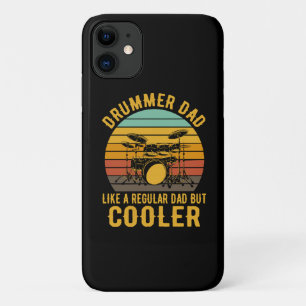 Drummer Dad Like A Regular Dad But Cooler iPhone 11 Case