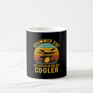 Drummer Dad Like A Regular Dad But Cooler Coffee Mug