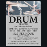 Drummer, Drum Lessons Advertising Flyer<br><div class="desc">Drummer,  Drum Lessons Advertising Flyers By The Business Card Store.</div>