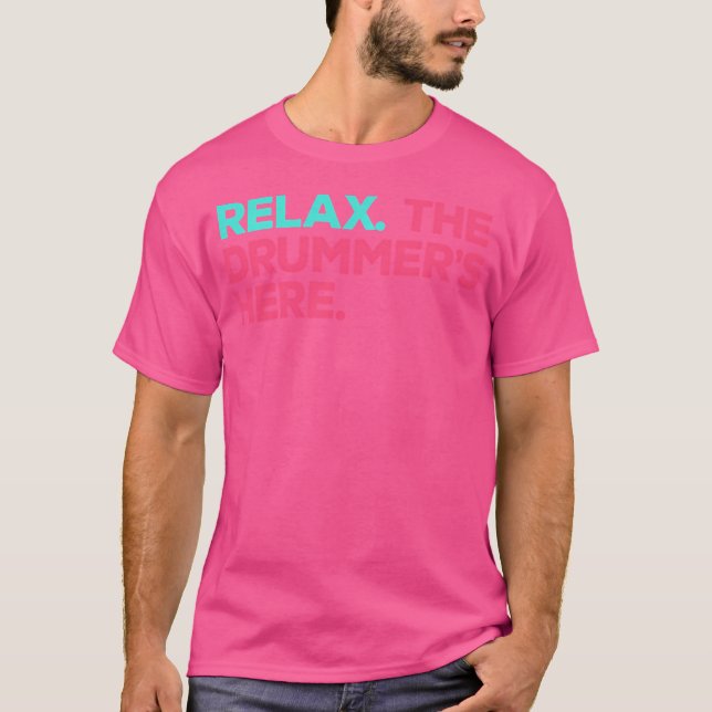 Drummer Drum Player Snare Hi-Hat Trap Set Lover Ba T-Shirt (Front)