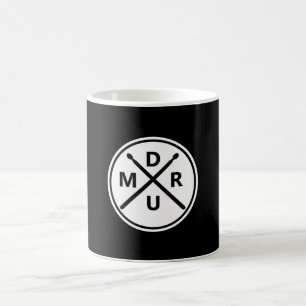 Drummer: Drum Sticks Percussion Lover Coffee Mug