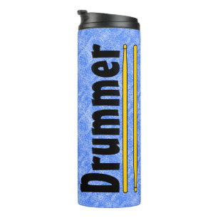 Drummer Drum Sticks Thermal Tumbler