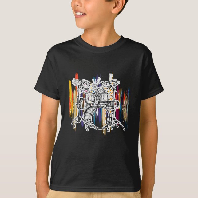 Drummer Drummer Drums T-Shirt (Front)