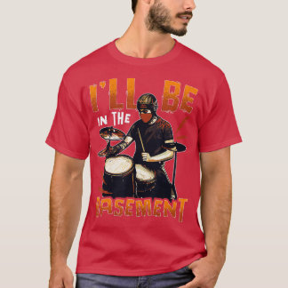 Drummer  Drummer s for Men Drums  Drum Set  T-Shirt