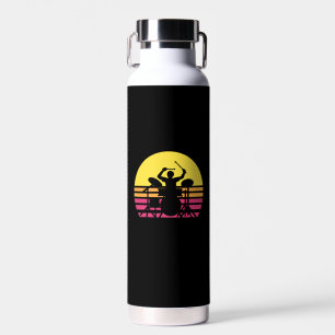 Drummer Drums Drumming Water Bottle