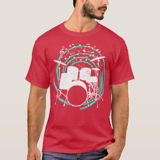 Drummer Drums Drumsticks Musician Outfit 55 T-Shirt