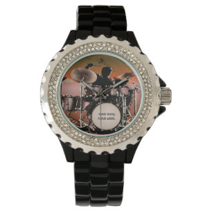 Drummer Drums Set Watch