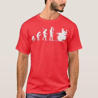 Drummer Evolution  T-Shirt